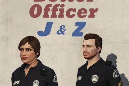 Better Officer J & Z Skin & Uniform